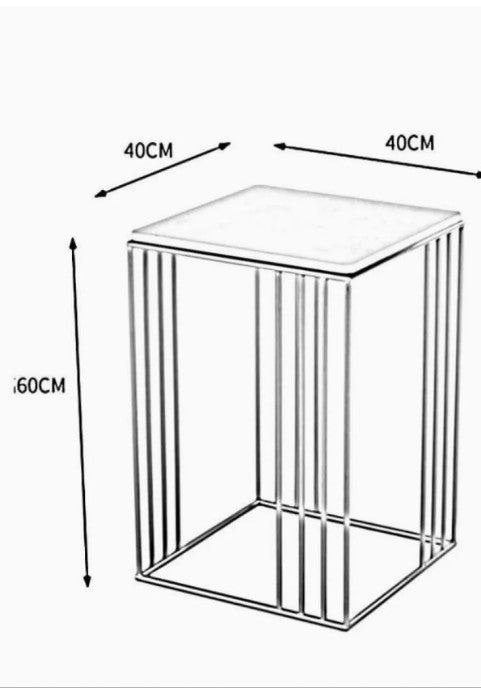 Elegant Versatile Side Table: Perfect for Living Room, Office, and Home Decor