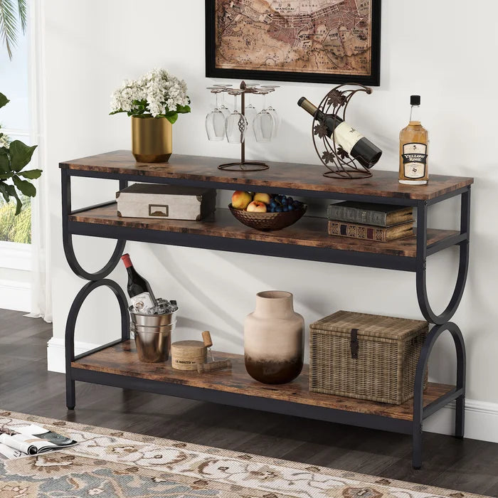 3 Tier Console Table for Entryway, Hallway, living room and office