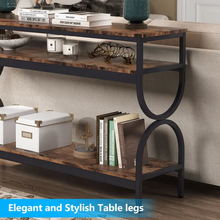3 Tier Console Table for Entryway, Hallway, living room and office