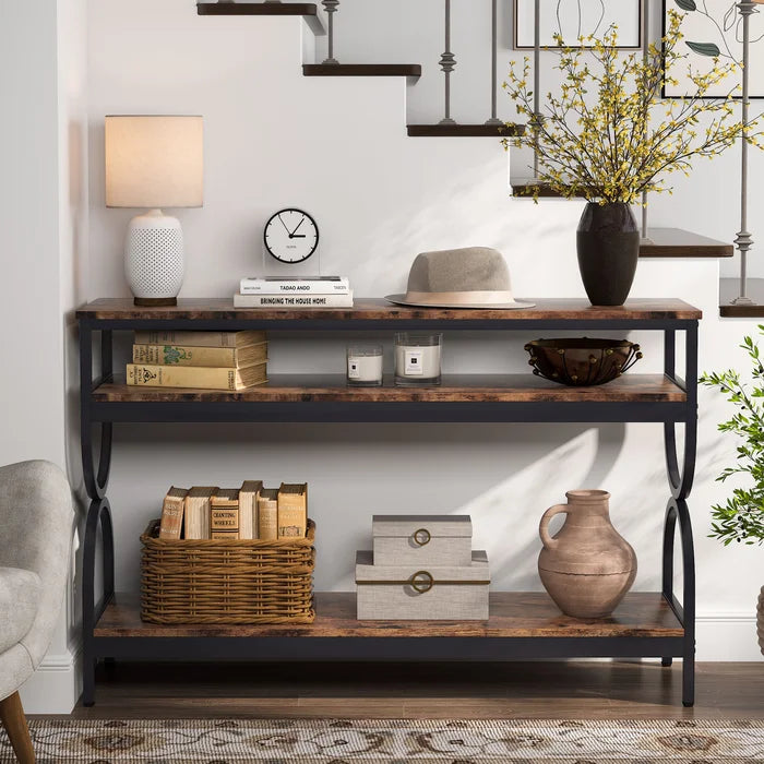 3 Tier Console Table for Entryway, Hallway, living room and office