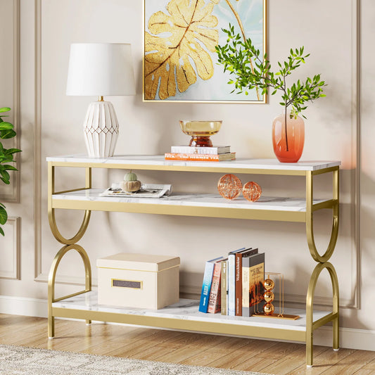 3 Tier Console Table for Entryway, Hallway, living room and office