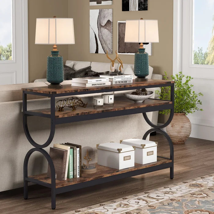 3 Tier Console Table for Entryway, Hallway, living room and office