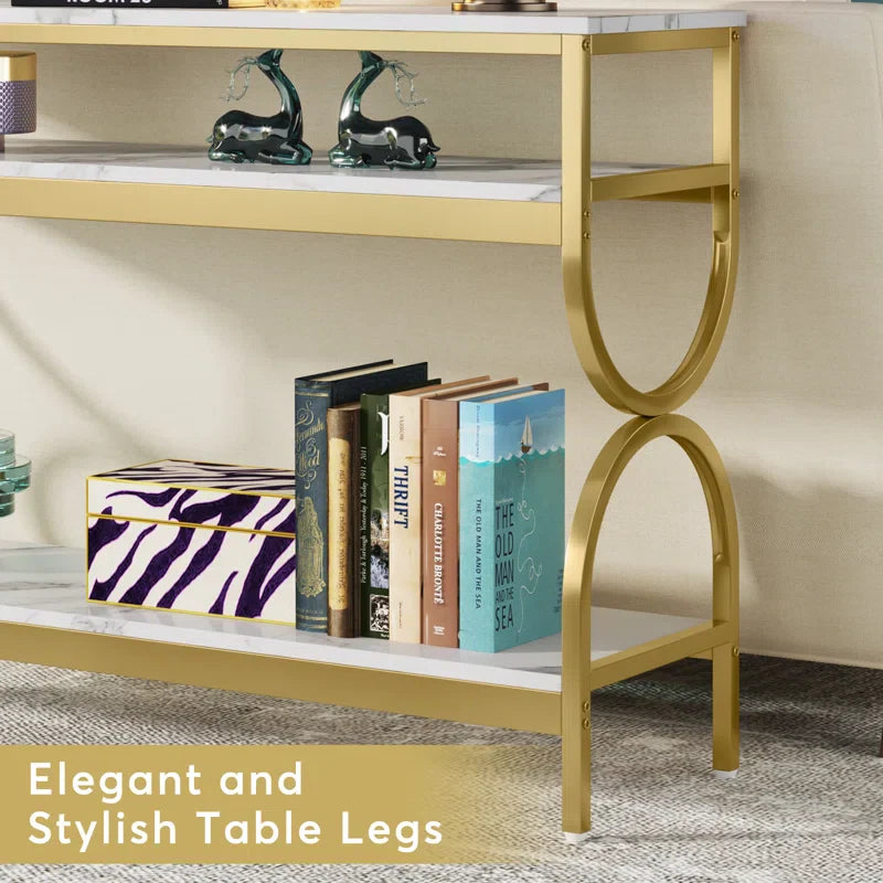 3 Tier Console Table for Entryway, Hallway, living room and office