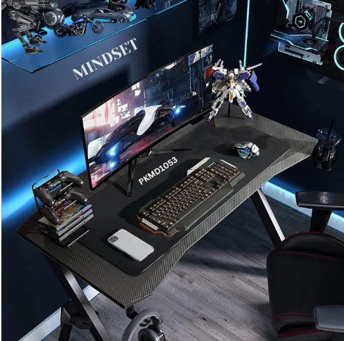 PC Gaming desk, Gaming Table, office Workstation, Stable and sturdy, Desktop Computer Table, Table Office Wooden, PC gaming Iron Table, home & Office Desk