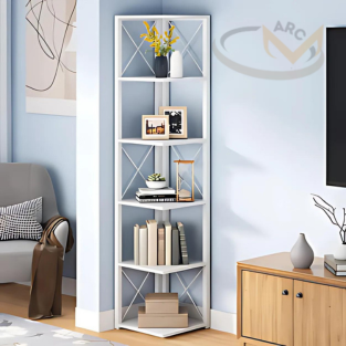 Modern 5-Tier Book Storage Organizer - Perfect for Any Room| Functional Storage Rack for Books and Other items
