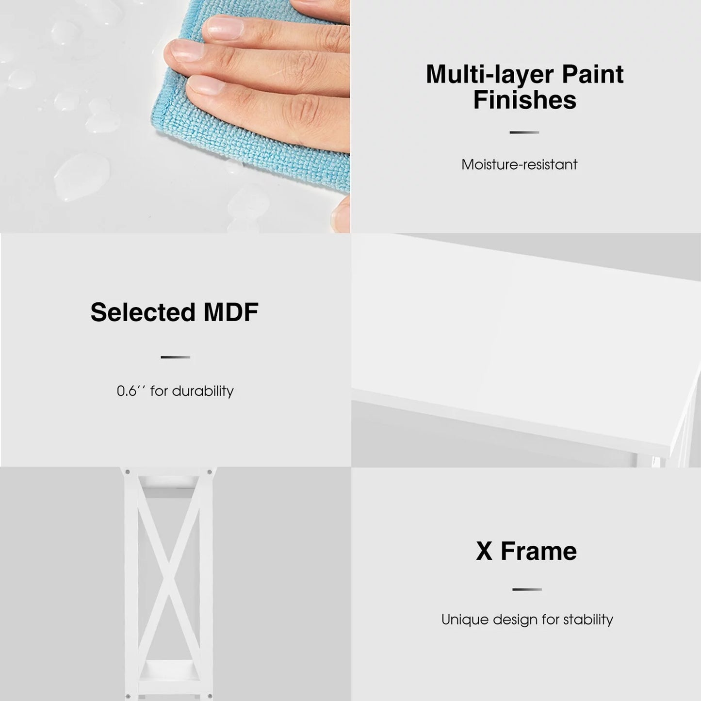 2 tier Small Narrow Entryway Table/hallway table with Storage Shelf, Console Table Hallway Table for room/homes/office