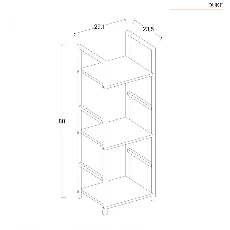 "Mindset Arc" Black 3-Tier Open Display Shelf Unit Modern Industrial 3-Shelf Storage Rack Multi-Purpose 3-Level Black Display Shelf