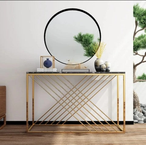 Side Table| Console Table corner table, stylish and modern table, For storage, Decorative Space Saver Stand