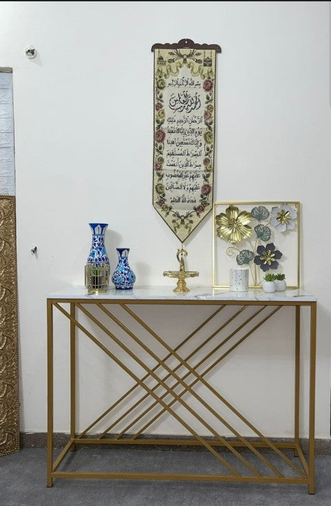 Side Table| Console Table corner table, stylish and modern table, For storage, Decorative Space Saver Stand