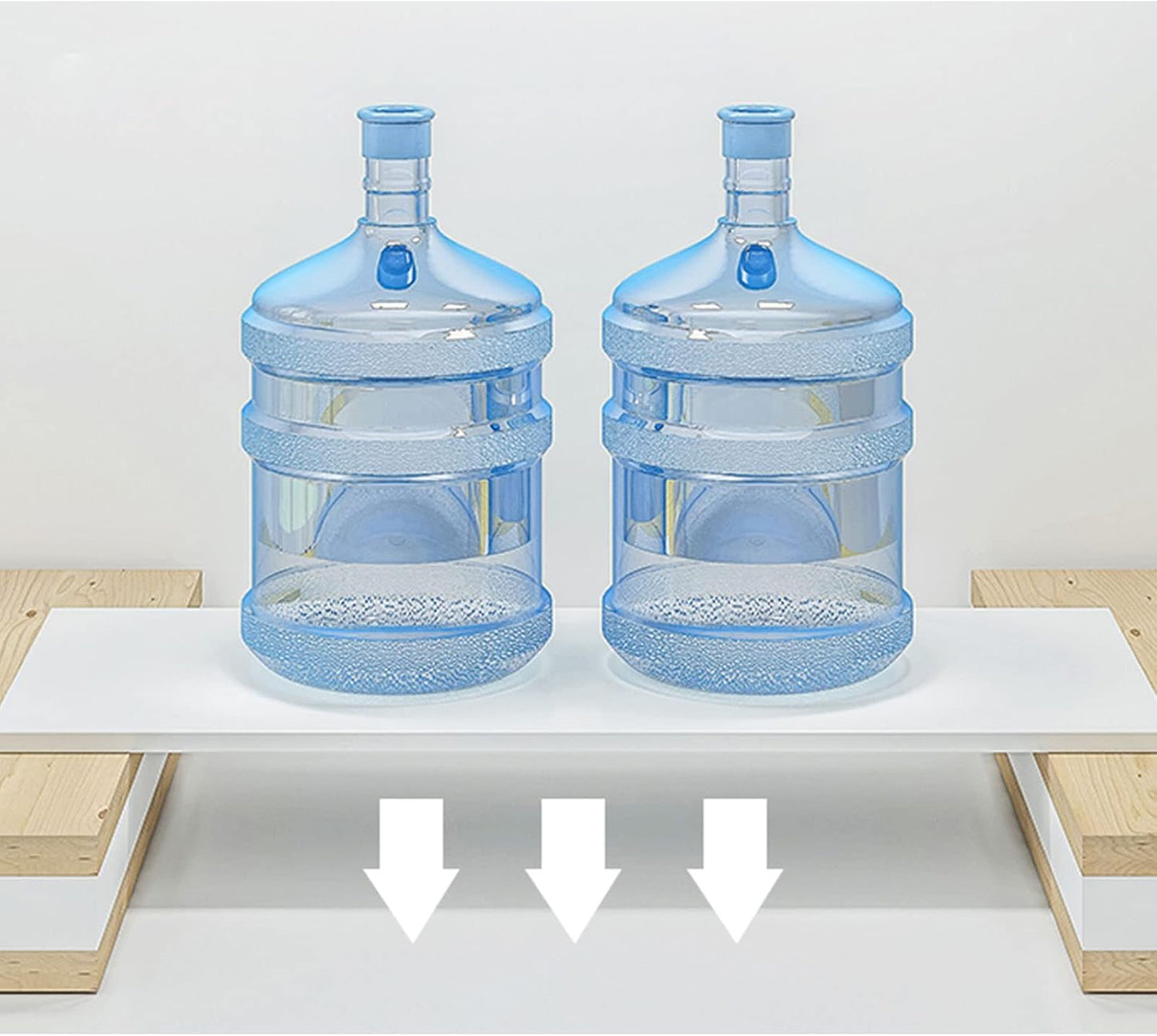 Modern Wooden Computer Desk with Gold Legs – Large Home Office Study Desk, Writing Table, Makeup Vanity, and Console Table